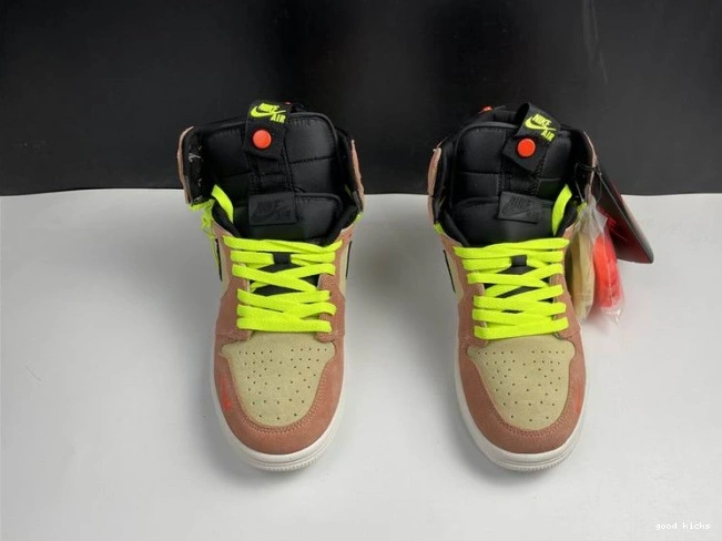 Cheap Jordan Air Peach Switch 1 CW6576-800 High 0709